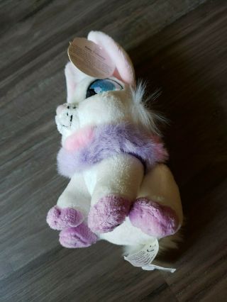 Rare 2006 Neopets Baby Cybunny Plushie Stuffed Animal Toy w/Tags 2