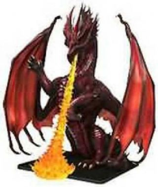 Colossal Red Dragon (loose) (d&d Miniatures) No Card/dice D&d Miniatures