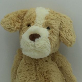 Jellycat Puppy Dog Beige Tan Cream Plush Soft Toy Stuffed Animal 12 
