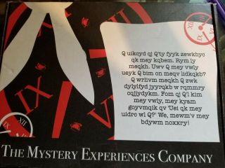 The Mystery Experiences Company Mad Hatter - Murder Mystery Game