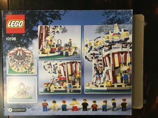 Open Box LEGO Grand Carousel 10196 100 Complete All 27 Bags 10