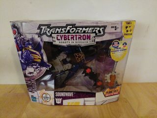 Transformers Cybertron Voyager Class Soundwave Factory 2005