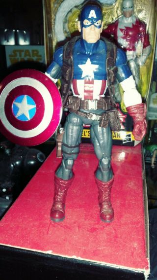 Marvel Legends Captain America Hit Monkey Baf Ultimate 6 " Action Figure Avengers