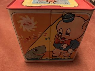 Rare,  Vintage,  Warner Bros.  /Mattel 1960 ' s,  Porky Pig In the Music Box, 4