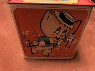 Rare,  Vintage,  Warner Bros.  /Mattel 1960 ' s,  Porky Pig In the Music Box, 5