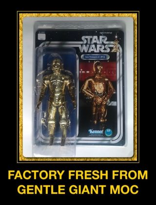 Moc Star Wars Gentle Giant 12 " See - Threepio C - 3po Jumbo Action Figure Kenner