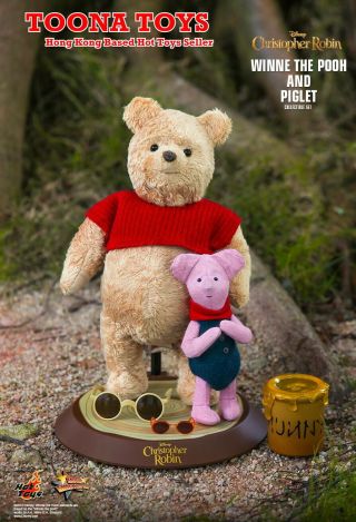 Hot Toys 1/6 Mms503 Christopher Robin - Winnie The Pooh And Piglet Pre - Order