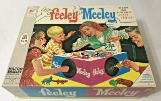 FEELEY MEELEY GAME VINTAGE 1967 MILTON BRADLEY VERY FINE SHAPE 100 COMPLETE 2