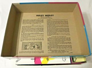 FEELEY MEELEY GAME VINTAGE 1967 MILTON BRADLEY VERY FINE SHAPE 100 COMPLETE 6