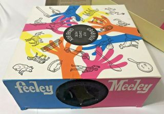 FEELEY MEELEY GAME VINTAGE 1967 MILTON BRADLEY VERY FINE SHAPE 100 COMPLETE 8