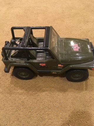 Toy Gi Joe Army Jeep/truck