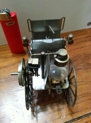 worlds smallest production steerable live steam coach engine boiler Car toy 6