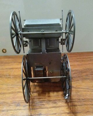 worlds smallest production steerable live steam coach engine boiler Car toy 9