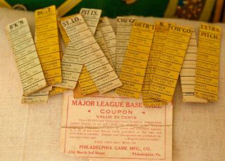 All Star Classic Board Game COMPLETE 1912 1913 MAJOR LEAGUE BASEBALL GAME 10