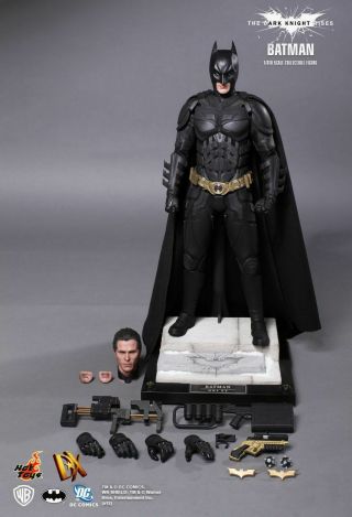 Hot Toys Batman The Dark Knights Rises Bruce Wayne Dx12 1/6 Aution Figure