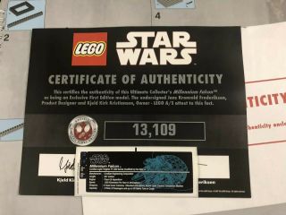 LEGO 10179 Star Wars Ultimate Collector ' s Millennium Falcon 100 Complete 3