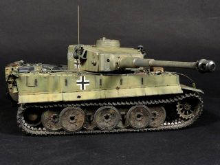 Pro - Built 1/35 Tiger I German Heavy Tank Finished Model (in - Stock)