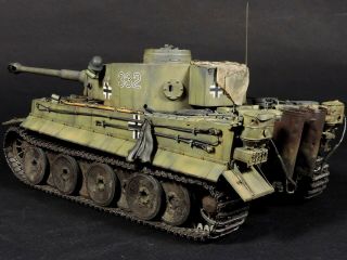 PRO - BUILT 1/35 Tiger I German Heavy tank finished model (IN - STOCK) 3