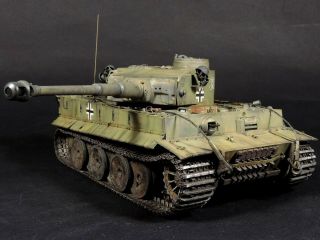 PRO - BUILT 1/35 Tiger I German Heavy tank finished model (IN - STOCK) 5