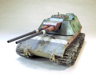 PRO - BUILT 1/35 E - 100 Flakpanzer 88 German Heavy tank finished model (IN - STOCK) 3