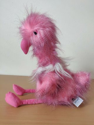 Jellycat London Soft Floosie Pink Flamingo Plush 17 "