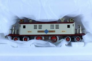 Fantastic Mth Tinplate Ives 1694 Engine Beige/maroon W/ Proto Sounds 2.  0