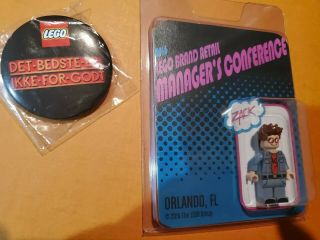 2016 Orlando Lego Manager Conference Zack Complete Set.  Set Is Ready For Afa