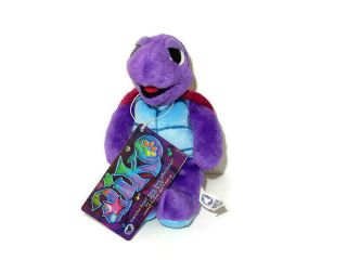 Grateful Dead Aiko Turtle Bean Plush Nwt Collectible Purple Blue