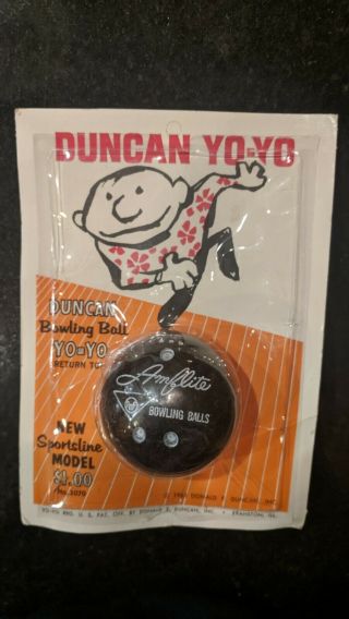 Rare Vintage (1965) 11 Duncan Bowling Yo - Yos In Package