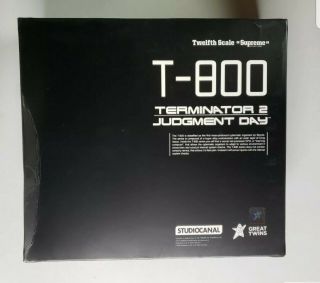 T - 800: Great Twins 1/12 Scale Terminator 2: Judgement Day T - 800 (exclusive Ver)