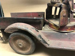 Vintage Keystone Packard Fire Engine Wrecker/Tow Truck - As Found - Displays Great 3
