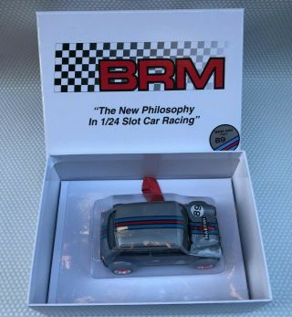 BRM Mini Cooper Martini No.  89 Grey 1/24 Scale Slot Car 3