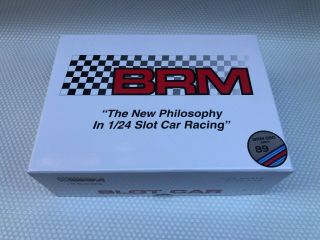 BRM Mini Cooper Martini No.  89 Grey 1/24 Scale Slot Car 5