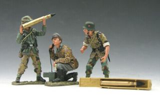 Ws055 88mm Gun Crew Set A Retired By King & Country