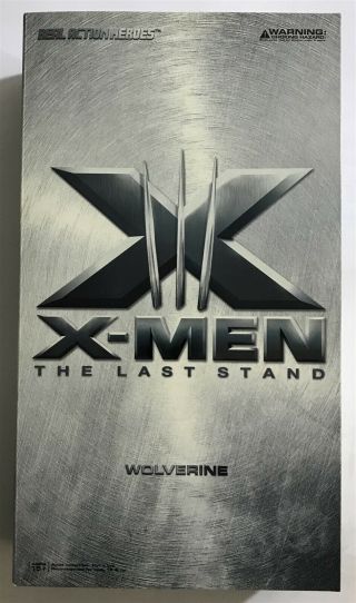 Real Action Heroes Wolverine Figure 1/6 Scale Medicom X - Men Last Stand Cib