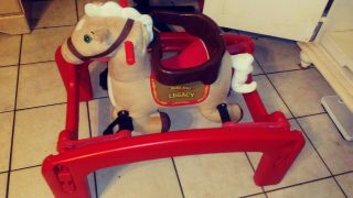 Rockin Rider Legacy Grow with Me Pony Ride - On,  Rocker,  Bouncer Convertible to S 2