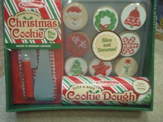 Melissa & Doug Slice And Bake Christmas Cookie Play Set