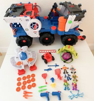 Fisher Price Imaginext Battle Rover Shuttle Space Ship Plus