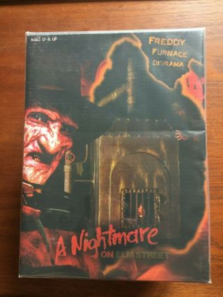 Neca A Nightmare On Elm Street Furnace Diorama Freddy Krueger