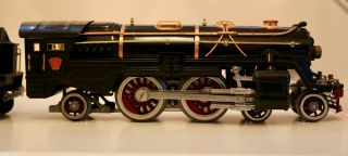 Lionel 392e Black Locomotive With Black 392e Whistle Tender All