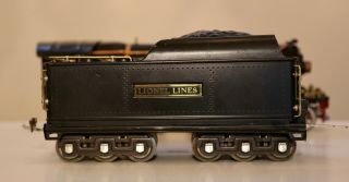 LIONEL 392E Black Locomotive with Black 392e Whistle Tender All 6