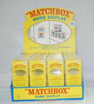 Matchbox 36 Home Plastic Interlocking Display Wall Cases,  Org Display Box Dd234