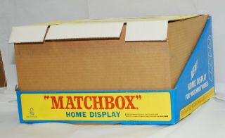 MATCHBOX 36 HOME PLASTIC INTERLOCKING DISPLAY WALL CASES,  ORG DISPLAY BOX DD234 5