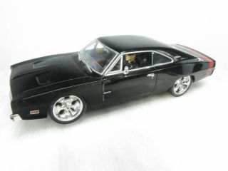 Carrera 1/32 Slot Car - Dodge Charger The Beast - Black & Red Stripe