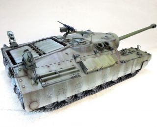 Pro - Built 1/35 T28 (t95) Us Heavy Spg Finished Model (in - Stock)