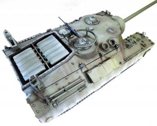 PRO - BUILT 1/35 T28 (T95) US Heavy SPG finished model (IN - STOCK) 9
