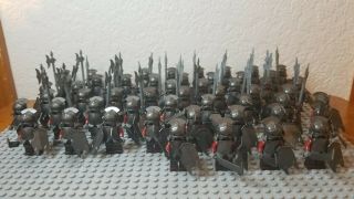 Lego Lord Of The Rings Uruk - Hai Army Minifigures (9471) X55