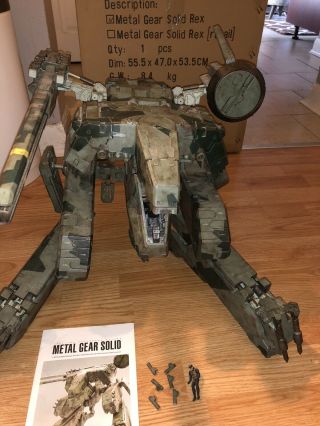 3a Threea Metal Gear Soild Rex (full Size,  1/48) Figure Ashley Wood “as Is”