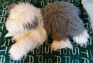 Fao Schwartz Giant Sheep Dog 36” Stuffed Plush Toy Dog 