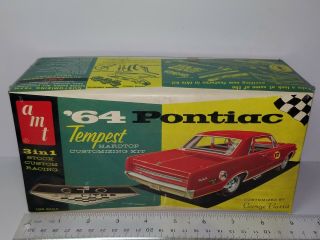 1/25 Amt 1964 Pontiac Tempest Unsealed Model Kit